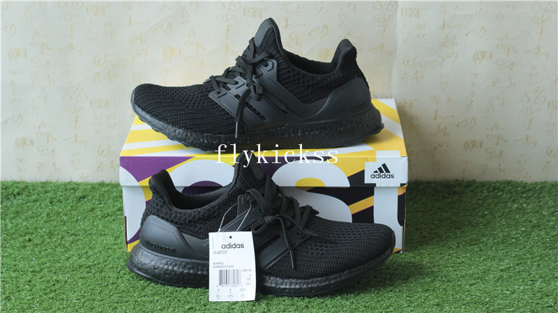 Real Boost Adidas Ultra Boost 4.0 Triple Black BB6166